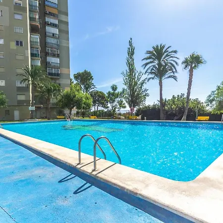 Apartment Amazing Views 2br Flat - Pool - Parking Benidorm
